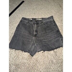 Levi's Jeans Women's Dad Jeans Charcoal Wash Big E Premium Denim 25 VTG Cutoff